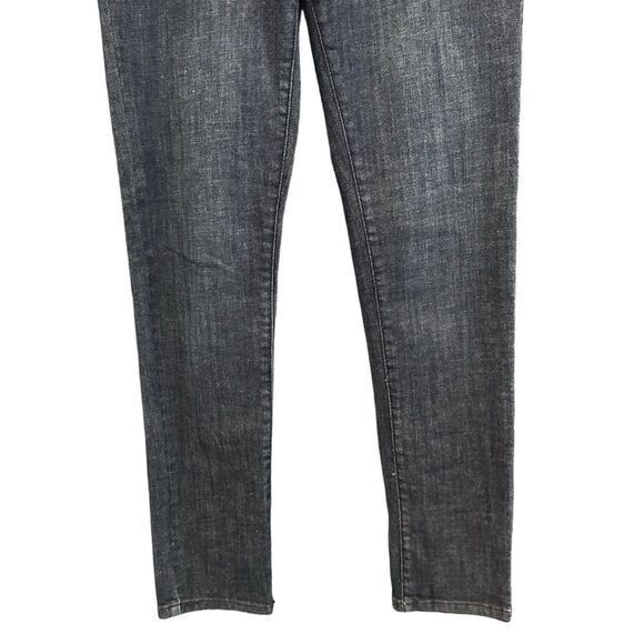 Grace in LA Dark Wash Gold Embellished Skinny Jeans Size 9 Western - Picture 5 of 16